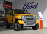 Troller exposto no stand da Ford na feira agropecuária Expointer, em 2018 (foto: LEXICAR).