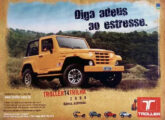 Propaganda de 2008 divulgando atividades esportivas para os carros da marca.