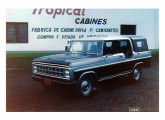 Primeira cabine-dupla fabricada pela Tropical, em 1985. 