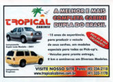 Pequena propaganda em revista de automóveis de dezembro de 2000.