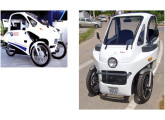 Triciclo Tuka em suas duas versões: 2001 e 2010 (fontes: portais diariodonordeste.globo e planetabuggy).