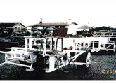 Plataforma rodoviária TT-RD 70 6x2, desde 1995 fabricada pela Tuttotrasporti.  