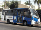 Os micro-ônibus Athenas foram raramente aplicados no transporte coletivo urbano, como neste caso, sobre chassi VW 9.150, utilizados no sistema integrado de São Paulo (SP) (foto: Roberto Teixeira / onibusbrasil).