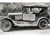 Ford Modelo T a álcool, adaptado pela Estação Experimental do Ministério da Agricultura, em testes de estrada no Estado do Rio de Janeiro em 1925 (fonte: Jason Vogel / motor1).