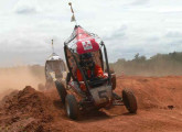 Equipe Mitsubishi, da EE de São Carlos, em 2008 hexacampeã da Mini Baja SAE Brasil (fonte: site mecanicaonline). 