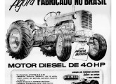 Propaganda de maio de 1961, do representante gaúcho da Valmet, pouco depois do lançamento do primeiro trator brasileiro da marca (fonte: Jorge A. Ferreira Jr.).