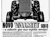 Uma das peças publicitárias de lançamento do novo Valmet 600-D (fonte: Jorge A. Ferreira Jr.).