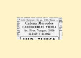 Anúncio classificado de jornal carioca, de junho de 1963, oferecendo cabines para caminhões Mercedes-Benz produzidas pela Vieira.