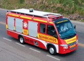 Caminhão-bombeiro Volare Fire, de 2013.