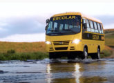 Os ônibus Attack 8 4x4 fornecidos para o Programa Caminho da Escola não tiveram o estilo alterado.