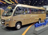 Attack 8 com transmissão automática, lançado na Lat.Bus 2026 (foto: portal onibusetransporte).