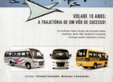 Publicidade de janeiro de 2008 comemorando o décimo aniversário da marca Volare.