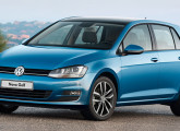 Em 2015 o Brasil volta a fabricar um hatch Golf de última geração; na imagem a versão Highline.