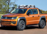 Amarok V6 Concept, projetada no Brasil para a VW argentina.