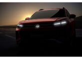 Primeira imagem do futuro SUV compacto Tera, divulgada em setembro de 2024 no festival Rock in Rio.