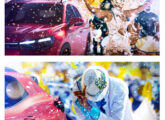 Duas belas fotografias divulgada pela Volkswagen dias antes do pré-lançamento do Tera.