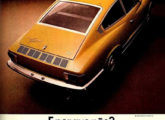 TC em seu melhor ângulo, mostrado em mais uma publicidade da Volkswagen, esta de 1973 (fonte: Jorge A. Ferreira Jr.).