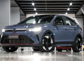 Nivus GTS, após longa espera, finalmente lançado em abril de 2025; a fotografia foi feita no museu da VW.