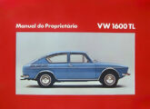 TL de duas portas ilustra a capa do Manual do Proprietário do modelo 1973 (fonte: Jorge A. Ferreira Jr.).