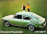 Capa do Manual do Proprietário do TL 1971 (fonte: Jorge A. Ferreira Jr.).