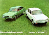 As duas versões do TL (aqui chamado Sedan) na capa do Manuel do Proprietário de 1972 (fonte: Jorge A. Ferreira Jr.).
