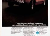 Uma das peças de propaganda da segunda campanha publicitária para o esportivo SP-2 (fonte: Fabrício Samahá).