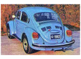 Fusca GL 1982 mostrando as grandes lanternas traseiras introduzidas dois anos antes. 