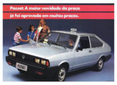 Com o Passat se aproximando do final da vida, a Volkswagen passa a anunciá-lo na versão táxi (fonte: Jorge A. Ferreira Jr.).