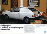 Gol furgão 1987.