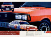 A participação vencedora do Passat em provas esportivas é o tema desta propaganda de 1987.