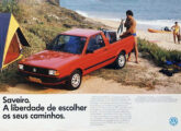 Publicidade para Saveiro 1988.