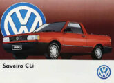 A versão 1992 da picape VW teve vida longa: na imagem, a capa da ficha técnica da Saveiro CLi 1997.
