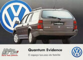 Ficha técnica para Quantum na versão intermediária Evidence.