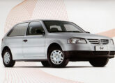 Gol 1.0 de duas portas Geração IV, em foto retirada de material publicitário de 2008.