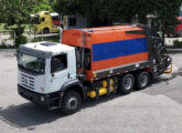 Em fevereiro de 2026 cem caminhões Costellation a gás foram alocados à frota da carioca Comlurb.