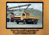 ... e como basculante na mineração, ...