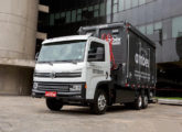 e-Delivery 6x2, segundo caminhão elétrico testado pela Ambev.