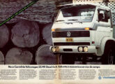 Propaganda de março de 1988 para o modelo 22.140 com tração 6x4.