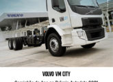 O modelo VM City venceu o Prêmio AutoData 2021 na categoria "Veículo Caminhão".