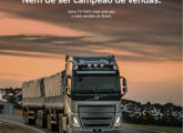 Publicidade festejando a conquista do Prêmio Lótus 2023 pelo Volvo FH, "Caminhão do Ano" e pesado mais vendido do país no ano anterior.