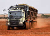 TMA Stark, o novo caminhão autônomo Volvo, apresentado no Agrishow 2024.
