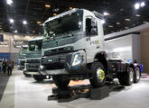 O modelo FMX 540 6x6 foi uma das novidades do ano expostas na Fenatran 2024 (foto: LEXICAR).