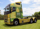 Em fevereiro de 2025 a empresa Martelli Transportes, de Jaciara (MT), adquiriu cinco FH 500 a biodiesel para transporte de farelo de soja.