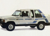 Cabine-dupla "sedã", criações da Walk sobre a picape Chevrolet D-20 do final da década de 80.   