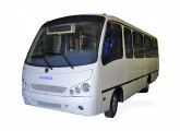 Primeiro modelo de carroceria de ônibus da Walk, de 2004, sobre chassi Volkswagen 9.150.    