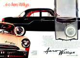 Uma das modernas peças publicitárias de lançamento do Aero-Willys. 