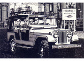 Jeep modelo 101 de quatro portas, lançado no Salão de 1960.       
