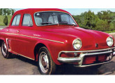 Com 50 cv, o Renault 1093 só se diferenciava externamente do Gordini pela legenda lateral (fonte: Mecânica Popular).    