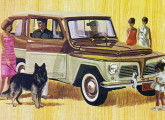 Rural Willys 4x2 de 1964, com nova grade e acabamento "de luxo".   