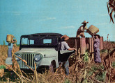Jeep Universal na colheita de algodão (propaganda de 1958).     